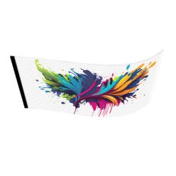 Invisible self-adhesive transparent led foil film displays