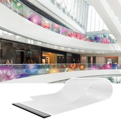 P6 transparent invisible film led screen for window glass